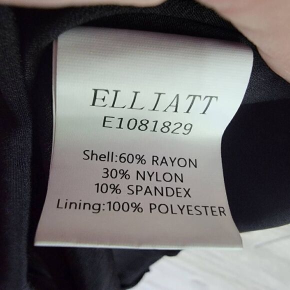 Elliatt Sicily Skater A Line Dress Womens SZ L Ruffled Formal Anthropologie - Picture 7 of 7